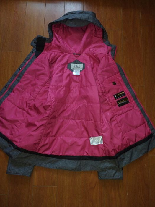 Geaca impermeabila damă Jack Wolfskin Texapore MicroguardSilver mar. M