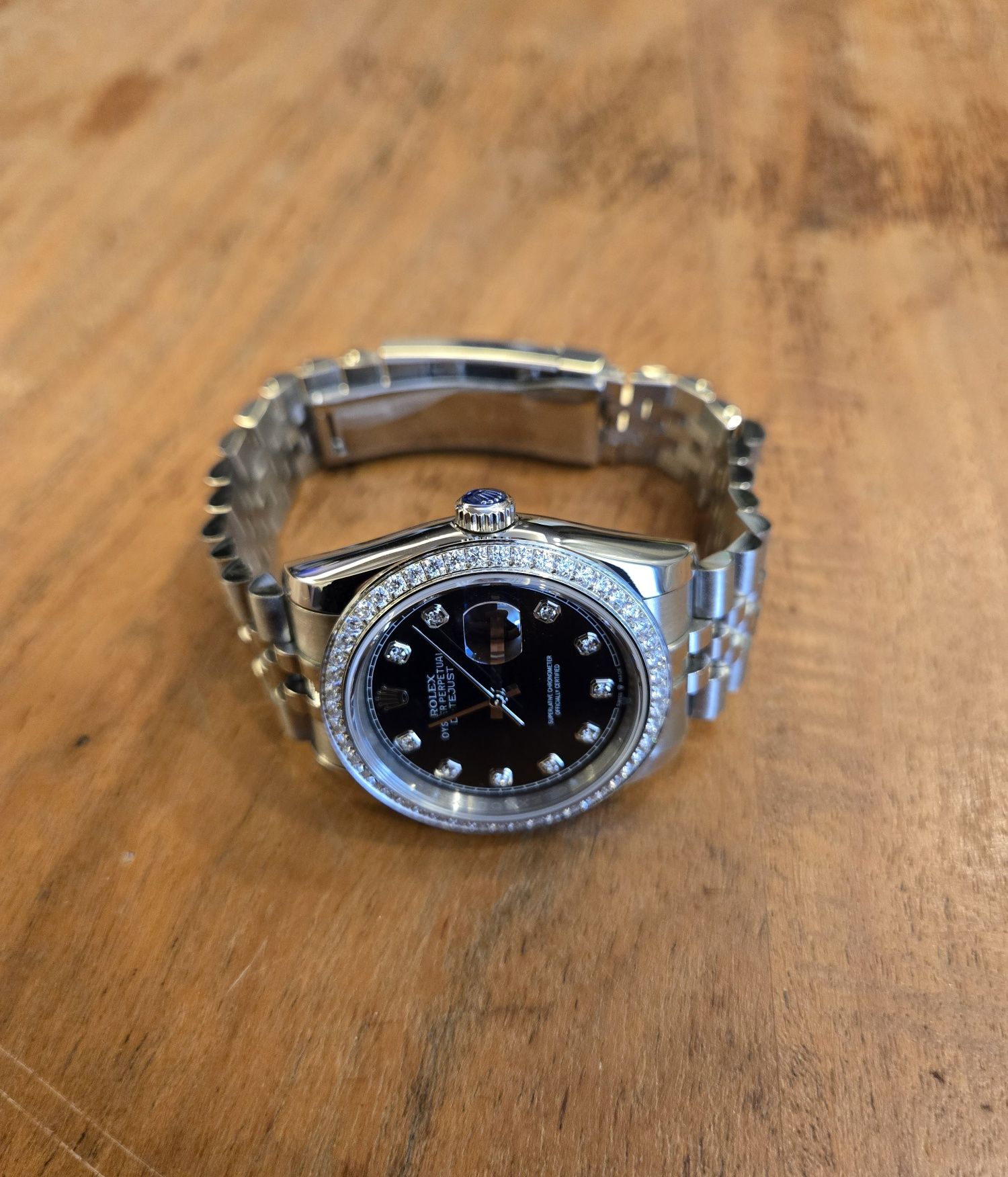 Rolex date just diamont
