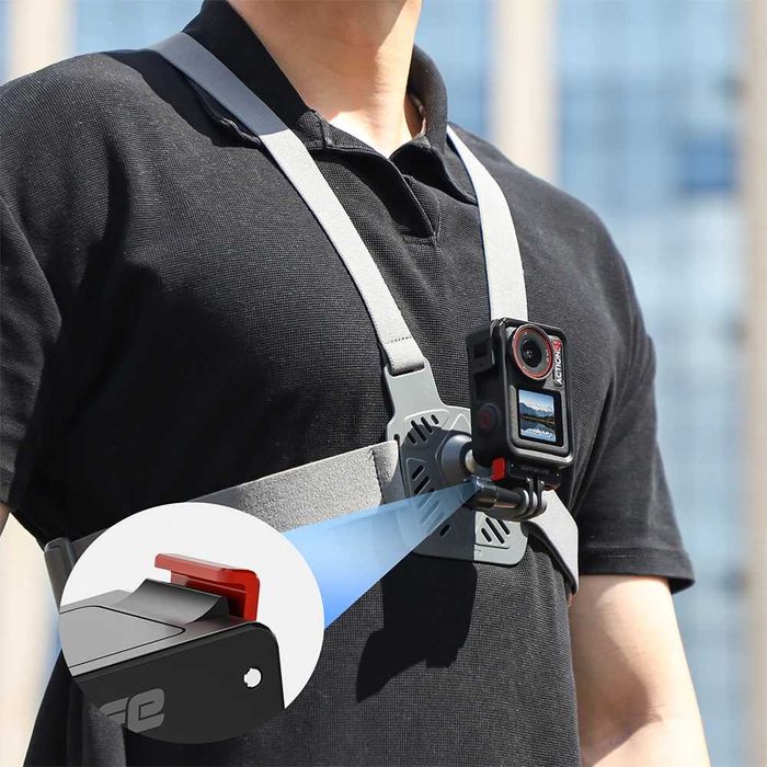 Adaptor quick release magnetic camere actiune DJI Osmo 3 4 5 Pro