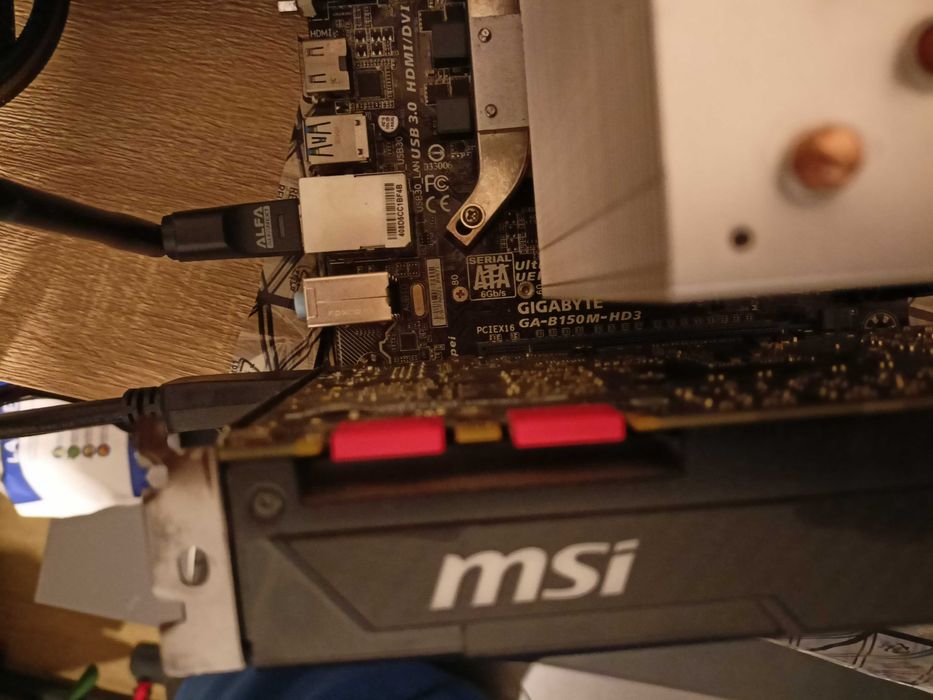 i7 7700k, 16gb ddr4, GA-B150M-HD3 , arctic freezer i32