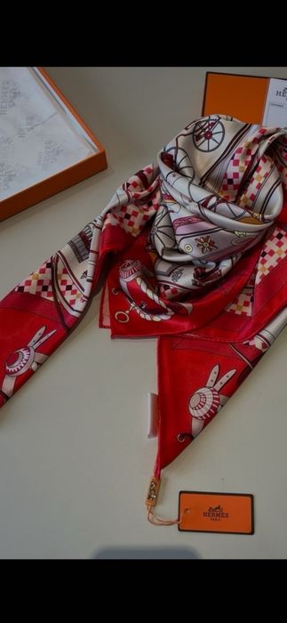 Eșarfă Hermes, model 2026, 6 modele, 90×90cm