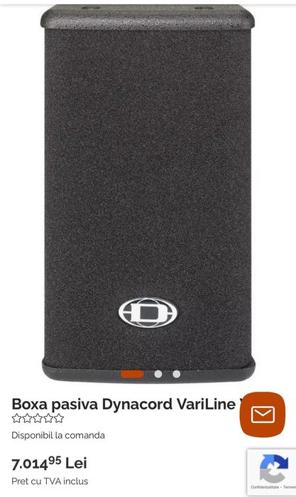 Boxe Dinacord VL62 + sub Electro-voice