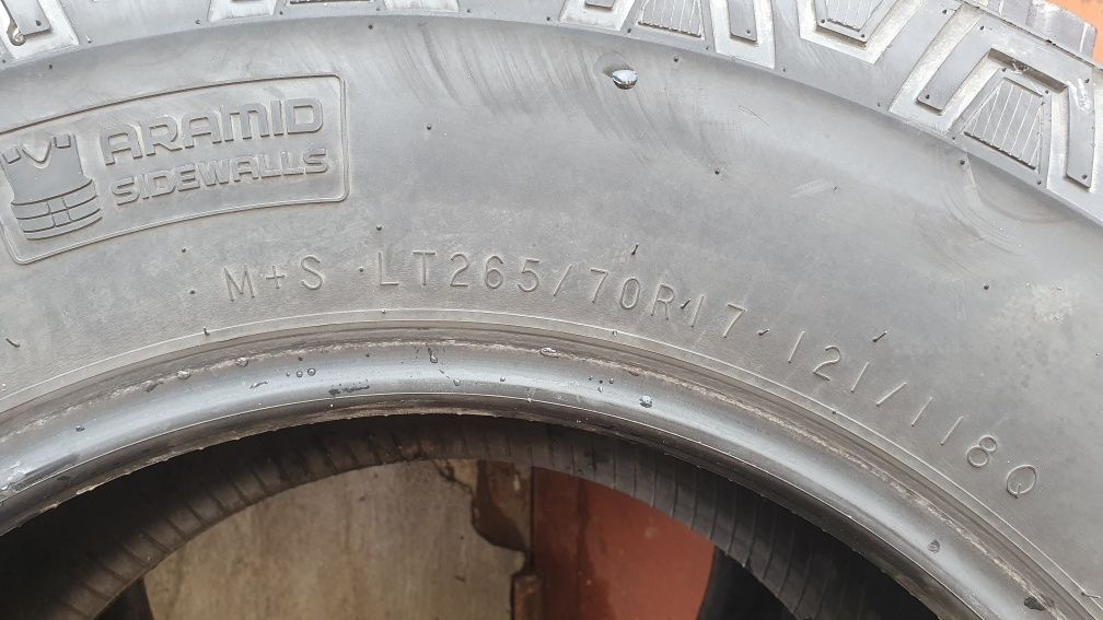 Шины Nokian 265 70 r17 MT LT
