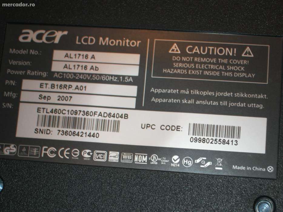 monitor pentru pc