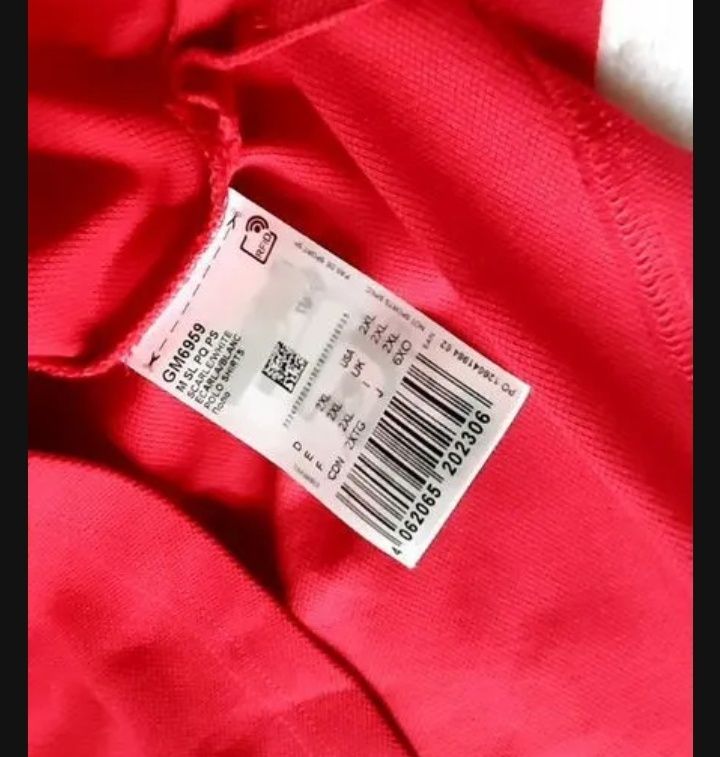 Поло Adidas. Оригинал. Размер 56-58.