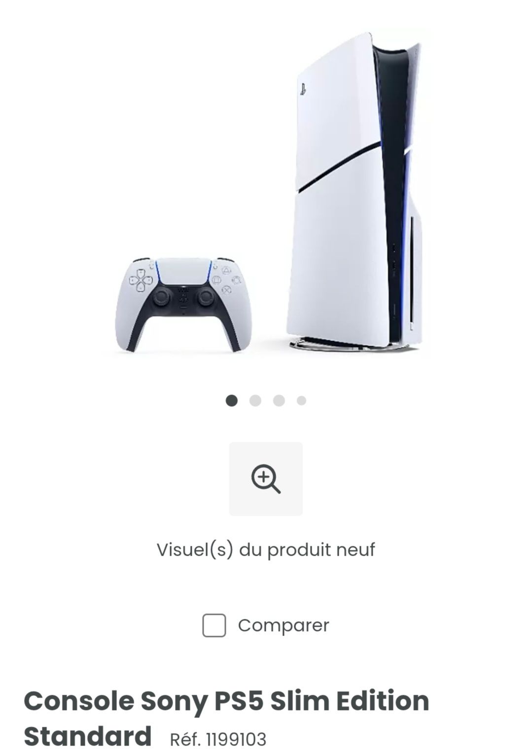 Конзола PS 5 slim Sony