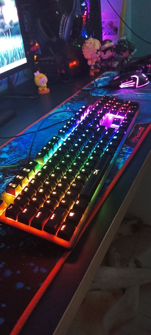 Tastatura Gaming Mecanica HyperX Alloy Origins RGB, Red Switch, UK