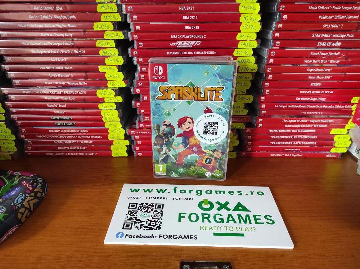 Vindem jocuri Nintendo Switch Sparklite Forgames.ro