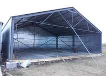 Vand hala structura metalica