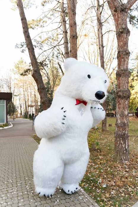 Гигантска Бяла Мечка - Най-Незабравимата Изненада за Рожден Ден!