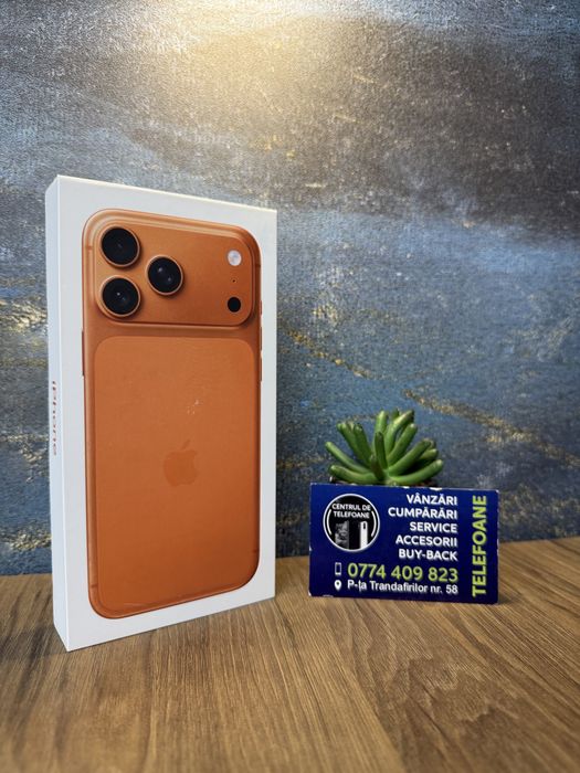 Iphone 17 Pro Max / 256 GB /2 ani Garantie Centrul De Telefoane/ Rate