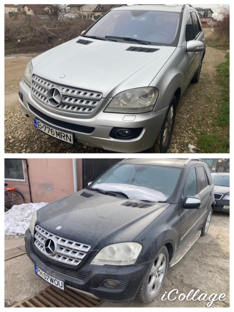 Capota Mercedes ML W164 2005-2011 neagra sau argintie fl nfl