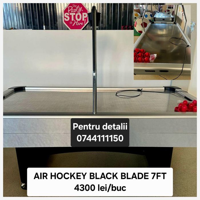air hockey/Lumini scena/masa 16 persoane/canapea modulara/Sumo