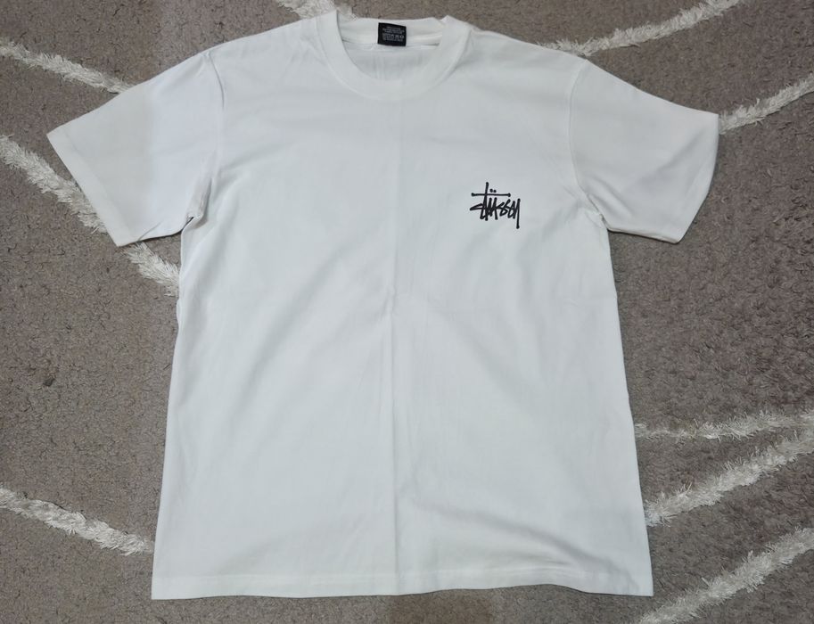 Stussy тениска бяла