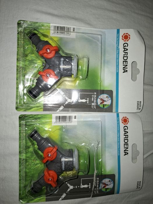 Gardena - conector 2 cai, fierastrau gradina