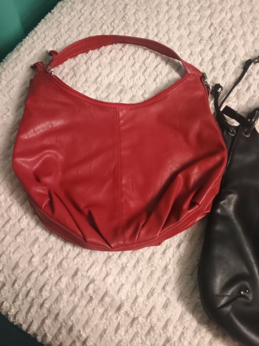 Две чанти от естествена кожа