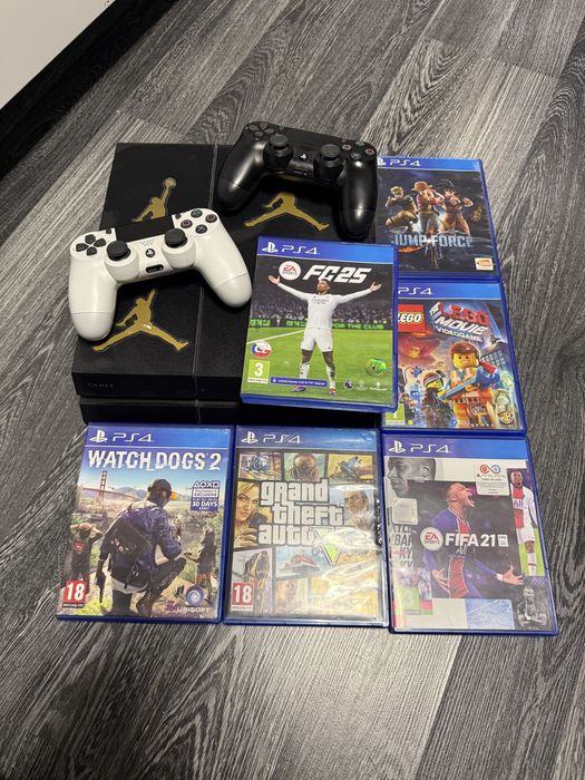 Ps4 ca nou - 2 manete plus jocuri