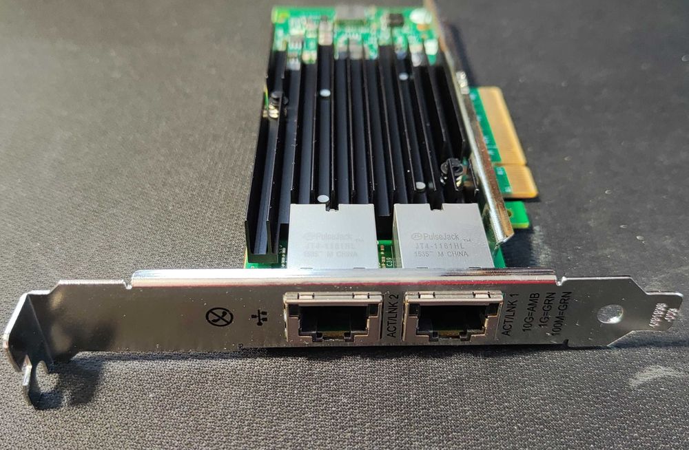 Placa retea 10Gb 2 porturi, Intel X540 / HP 561T