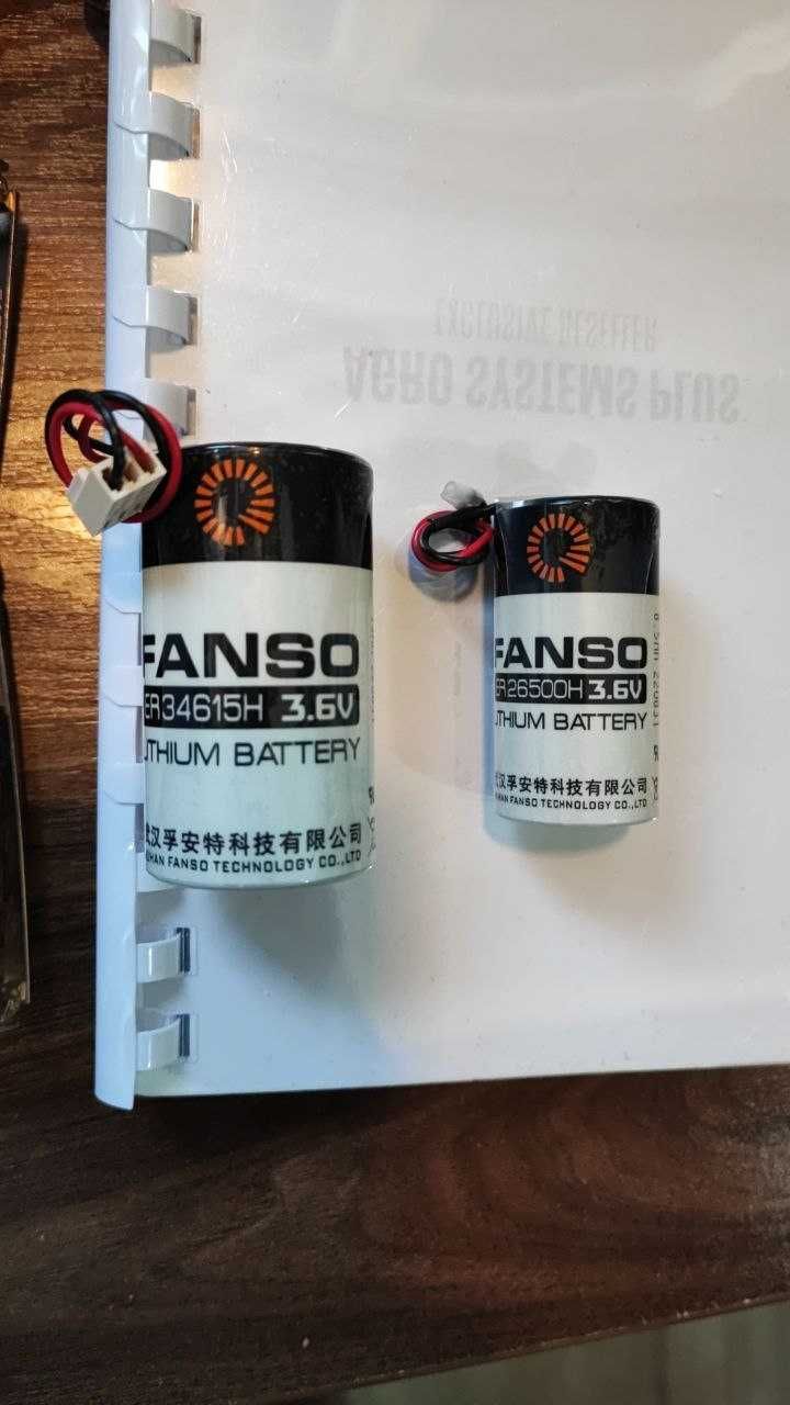 Литиевые батареи   Fanso, Tekcell 3,6 вольт все размеры