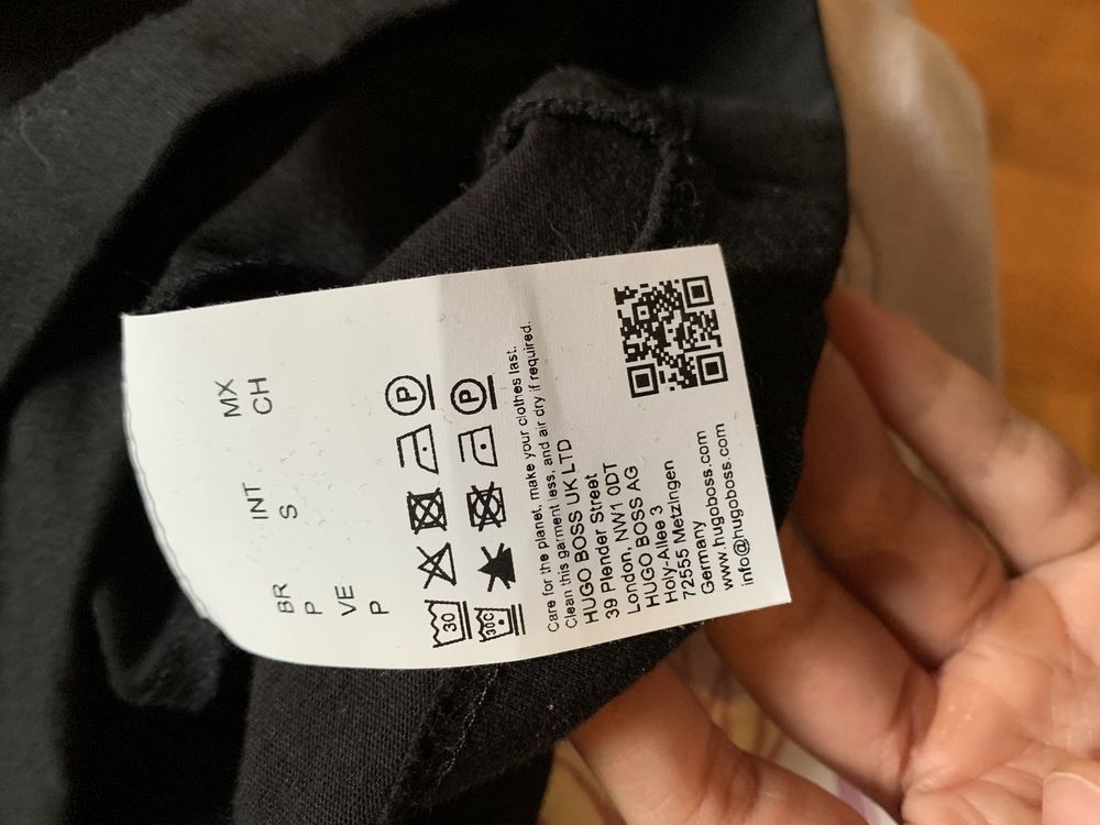 Мъжка оригинална тениска Hugo Boss oversized
