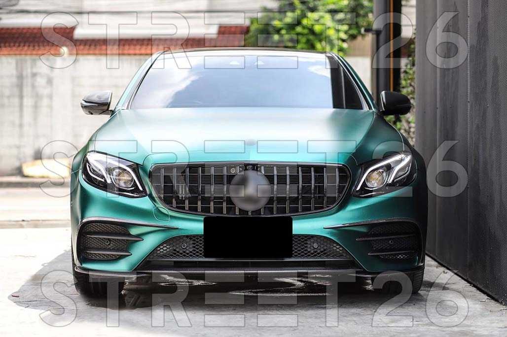 Grila Centrala Mercedes E-Class W213 C238 (16-20) GT-R Design Negru V2