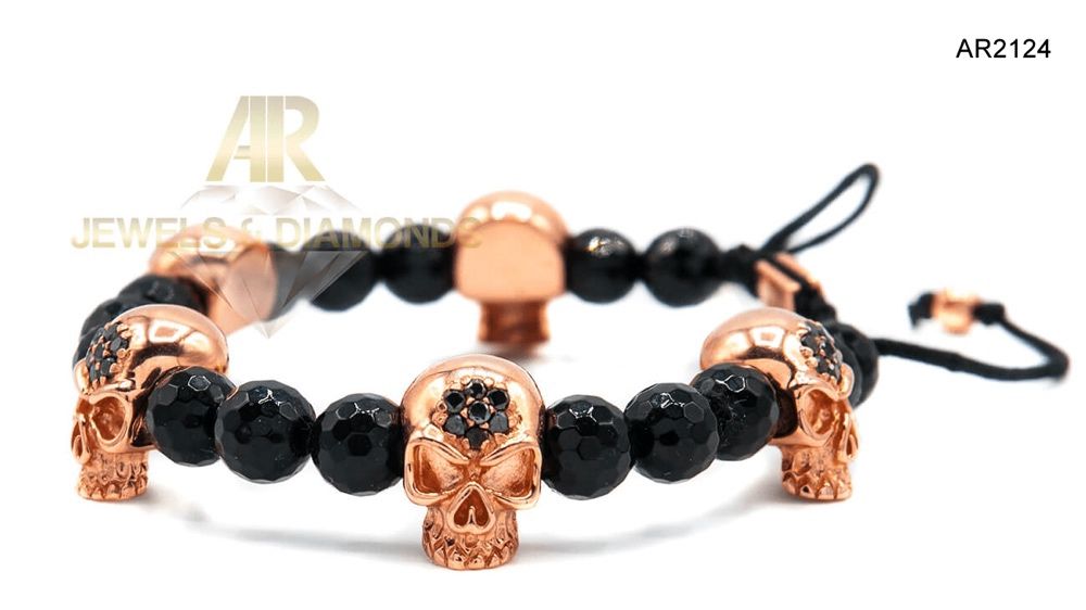 Bratara Aur Rose Skull Collection ARJEWELS model nou AR2124