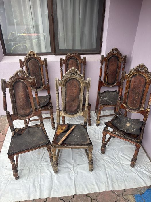 Scaune vechi  de reconditionat anii 1900
