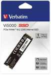 SSD, Verbatim, Vi5000 SSD intern PCIe NVMe M.2, 1TB -N2-