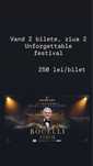Vand 2 bilete la Unforgettable festival