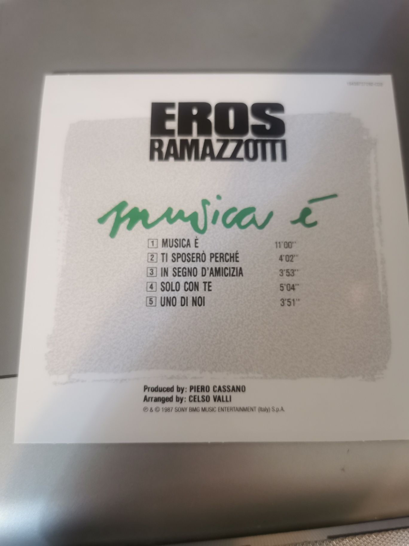 Cd Eros Ramazzotti