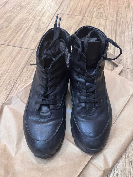 Черные ботинки ETOR