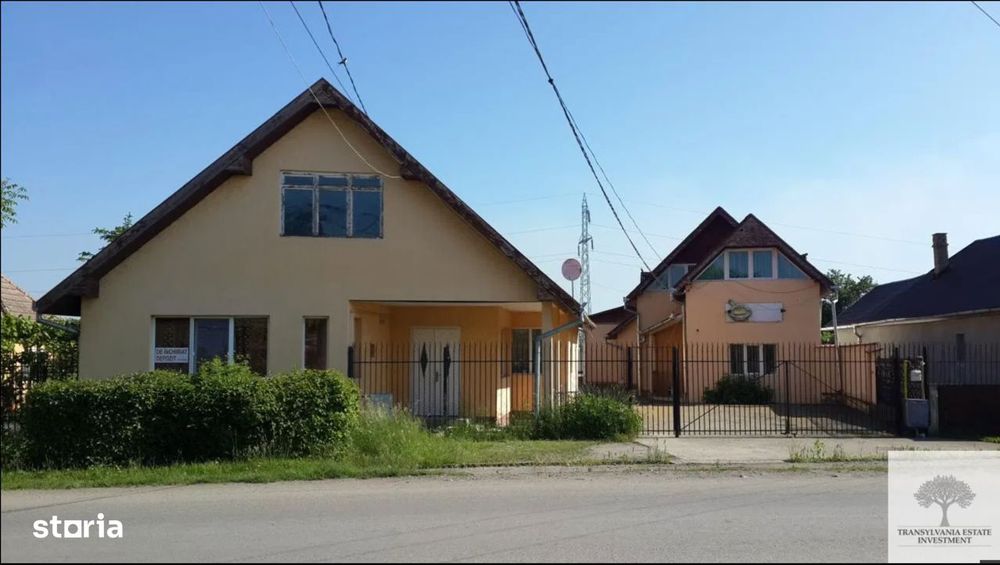 Clădire depozit/birouri 648 mp + Casa 183 mp teren 2248 mp