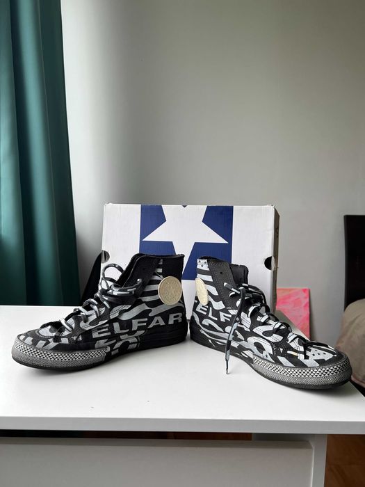 Кеды Converse Telfar x Chuck 70 High Archival Star Print р-42.5
