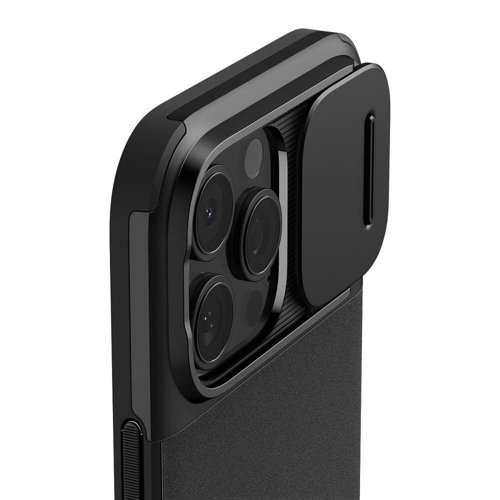 Кейс spigen optik armor mag magsafe за iphone 16 pro black