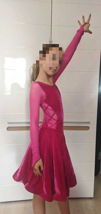 Рокля за спортни танци 135-145