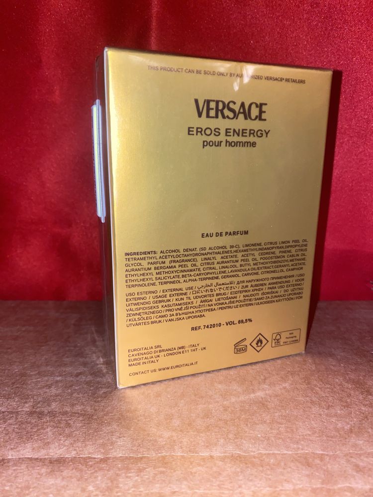 Versace Eros Energy pour homme 100ml