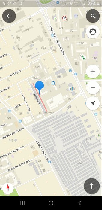 Гараж, в рн пр. Тауелсыздык 21 и ул. Шарль де Голя.