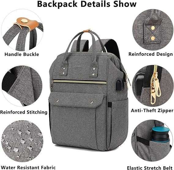 Rucsac Laptop, impermeabil, multiple compartimente, 2 modele, NOU