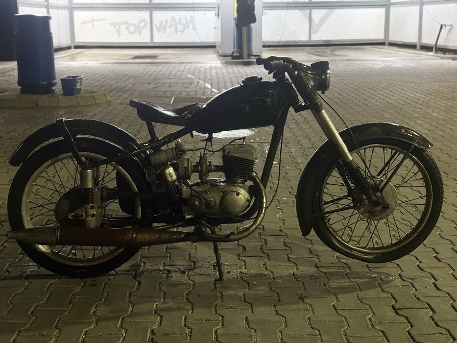 MZ 125 din 1958 - motocicletă de epocă!