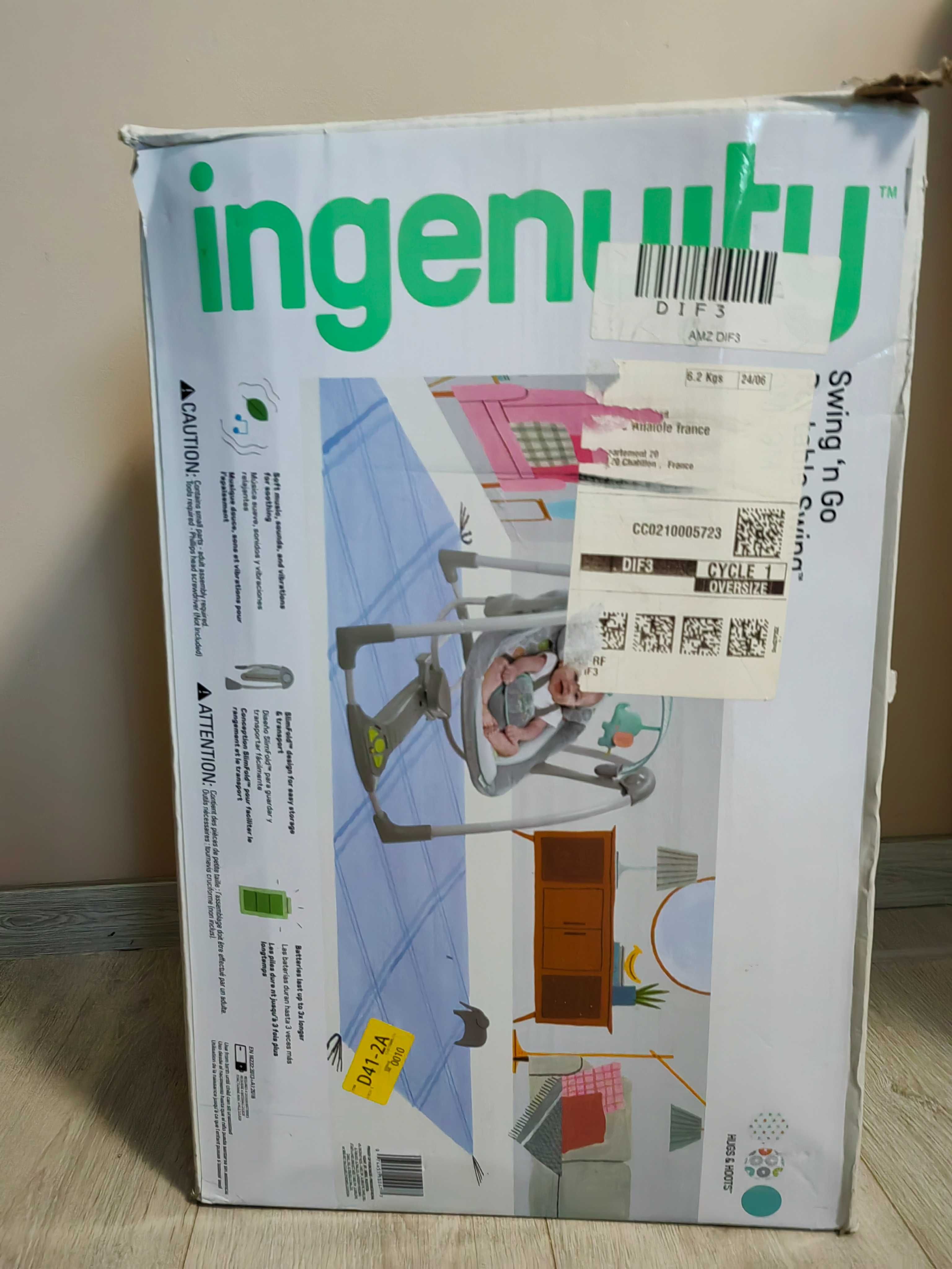 Бебешка люлка Ingenuity