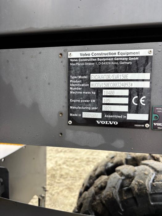 Excavator Volvo 150E