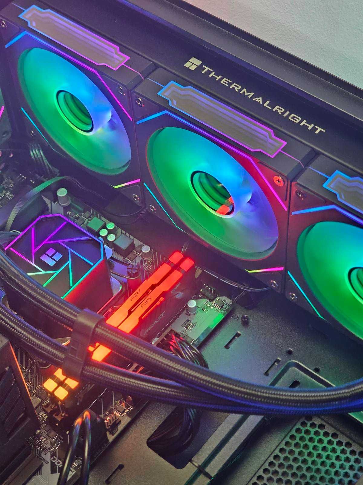 Ryzen 7-8700F/RTX 4060 8GB/RAM 16GB/SSD 1TB/Чисто Нов+Гаранция