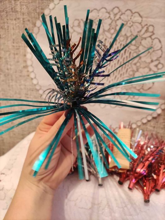 Ёлочная игрушка СССР новая, Снежок