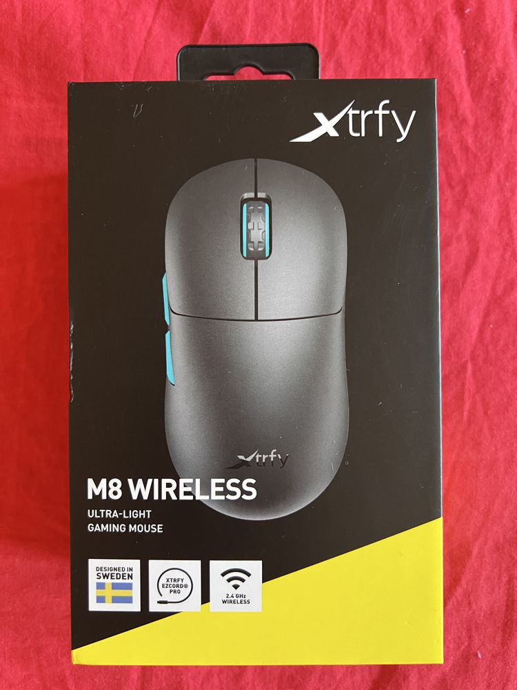 Геймърска мишка Xtrfy M8 wireless