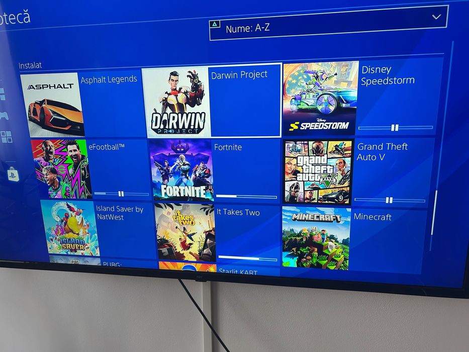 PS 4 PS4 PlayStation 4 cu garanție, 30 jocuri instalate GTA Minecraft