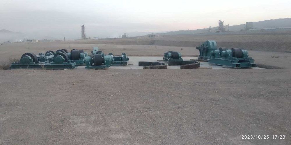 Печ, Охладитель диаметр 2,5м, узунлиги 20 метр, қалинлиги 22 мм