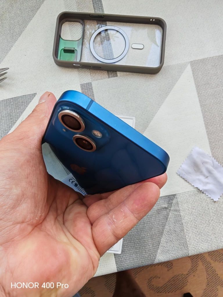 IPhone 13 Blue 128 гб. Перфектен без Забележки