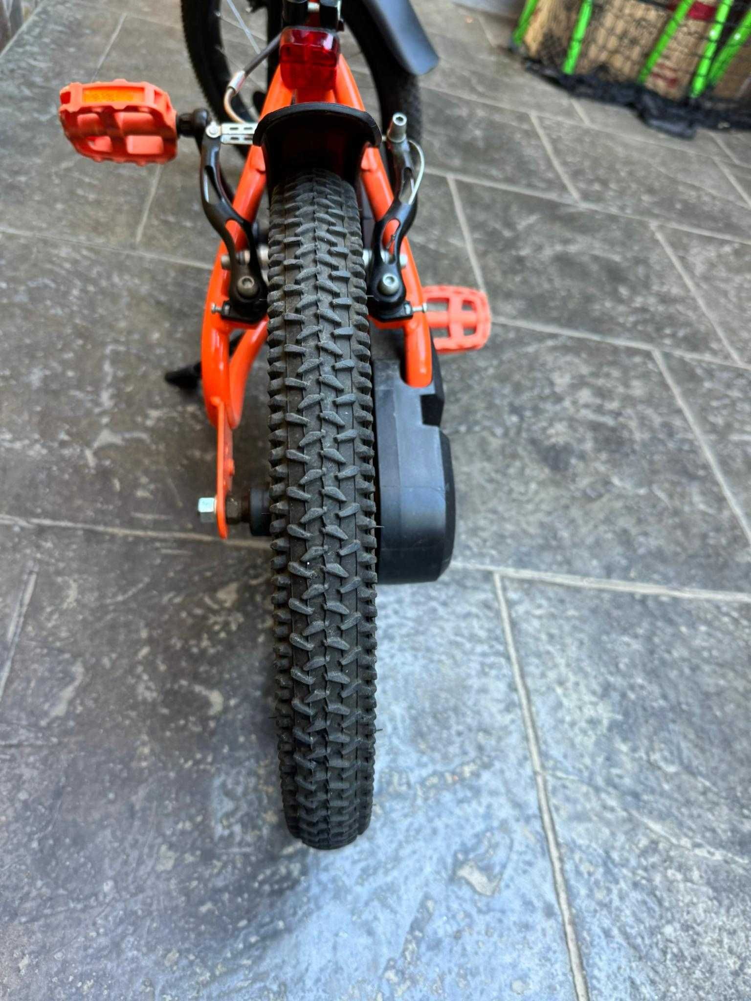 Bicicleta Copii Aproape Noua Roti Pe 16"