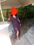 Vând rochiță elegantă mărimea S -M purtară o singura dată culoare Mov