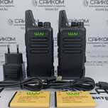 Семей!!! Портативная Рация WLN KD-C1 с Type C !!!
